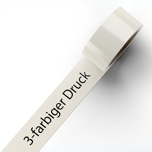 Transparentes Klebeband mit 3 farbigem Aufdruck / Logodruck